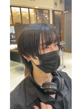 フォルテ 草薙店 中性マッシュウルフスタイル