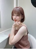 内巻きワンカール小顔ボブ/髪質改善/似合わせ/エレン池袋