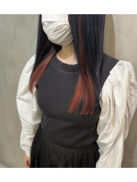 リエコー(RE'ECHO) インナーカラーレッド