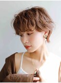 ショート モカベージュ 学芸大学