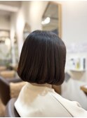 ボブ/30代40代50代/艶ボブ