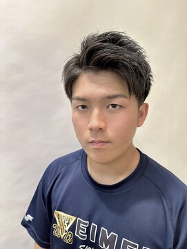 エスアンドエスさかもと イオン高松東店(S&S) アップバング×メンズショート