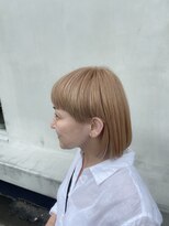 マップデザイン(map design) マッシュウルフ+ブロンドベージュ