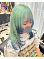 ゼノ(Xeno)&nbsp;ミント×ブルー　テールカラー