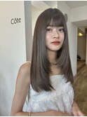Cote 美髪/グレージュ/レイヤーカット/ミディアムレイヤー