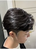 毛流れパーマ　ニュアンスパーマ
