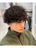 【新規限定】　メンズカット＋波巻きパーマ ￥ 11550 → ￥ 9240
