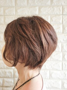 松本平太郎美容室 国立店 ダイヤモンドグラデーション×イノアカラー