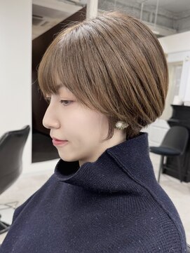 クレム 博多駅店(ChLem) 大人ショート　丸みショート　ショートボブ　福岡ショート