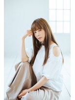ヘアー＆メイク ルナルナ 明和店　HAIR＆MAKE LUNA LUNA 重軽ストレートロング