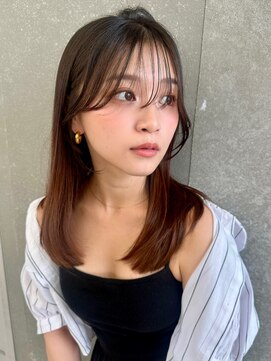 ロンドウル 熊本(Lond ulu) トレンド感抜群！！！ふんわりレイヤーカット×艶髪透明感カラー