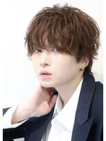 オーシャントーキョー 心斎橋(OCEAN TOKYO WEST)&nbsp;ニュアンスパーマブラウンカラーラウンドマッシュ