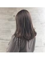 リ ヘアケア(Re hair care)&nbsp;30代40代縮毛矯正×レイヤーロング×前髪なし×くびれヘア