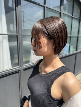 アンククラシックヘアー(ank classic hair) 《襟足スッキリショートボブ》