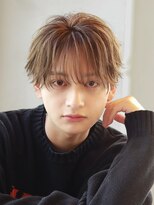 オーシャントーキョー サニー 原宿(OCEAN TOKYO Sunny)&nbsp;シースルーマッシュフェザーパーマニュアンスパーマ韓国マッシュ