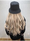 【lapis新宿】ホワイトベージュにローライト