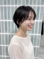 ゴカンムード(Gokan mood)&nbsp;髪質改善縮毛矯正ハイライトショートカット30代40代