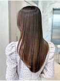 髪質改善/縮毛矯正/レイヤー/大人ガーリー/似合わせカット/川崎