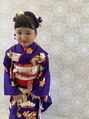ミネヘアアンドメイク高知店 キッズ大好きカットやヘアアレンジお着付けかわいくしちゃいます