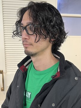 ガレージ バイ グリーン 原宿 表参道(Garage by green) 【SHUN】スパイラルパーマ