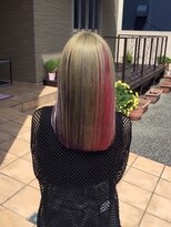 チトセ美容室(chitose)&nbsp;２色のインナーカラー