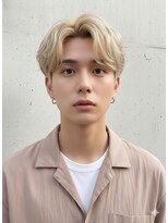 ヘアーズルーム 近鉄八尾(hair's RooM)&nbsp;近鉄八尾で人気のブリーチ メンズマッシュ【近鉄八尾】