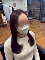 ノアサロン(Noa SALON)&nbsp;レイヤー／ピンクブラウン