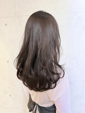 ティエラ 原宿 表参道(Tierra) 原宿表参道 ナチュラルグレージュと1カールレイヤーカット*