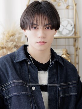 カバーヘア ブリス 志木南口駅前店(COVER HAIR bliss) 透明感ダークアッシュダウンバングショートa志木10代20代30代