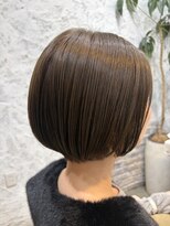 ヘアーズ シェトワ 上桂店(Hair's SHETOWA) ショートボブ ツヤカラー