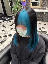ゼノ(Xeno) ターコイズ×ブラック