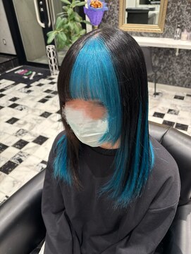 ゼノ(Xeno) ターコイズ×ブラック