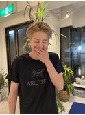 ハイトーンショートメンズショートスパイキーショート