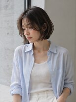 ドット ヘアー(dot.hair) シースルーバング/暗髪ボブ/ピュアボブ