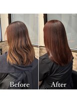 ヘアカラー専門店カラープラス石和店&nbsp;40代50代60代/BeforeAfter/白髪染め/おしゃれ染め