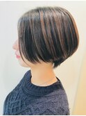  ボールショートボブ【RENJISHI】