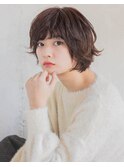あごラインボブで今どきオシャレスタイル