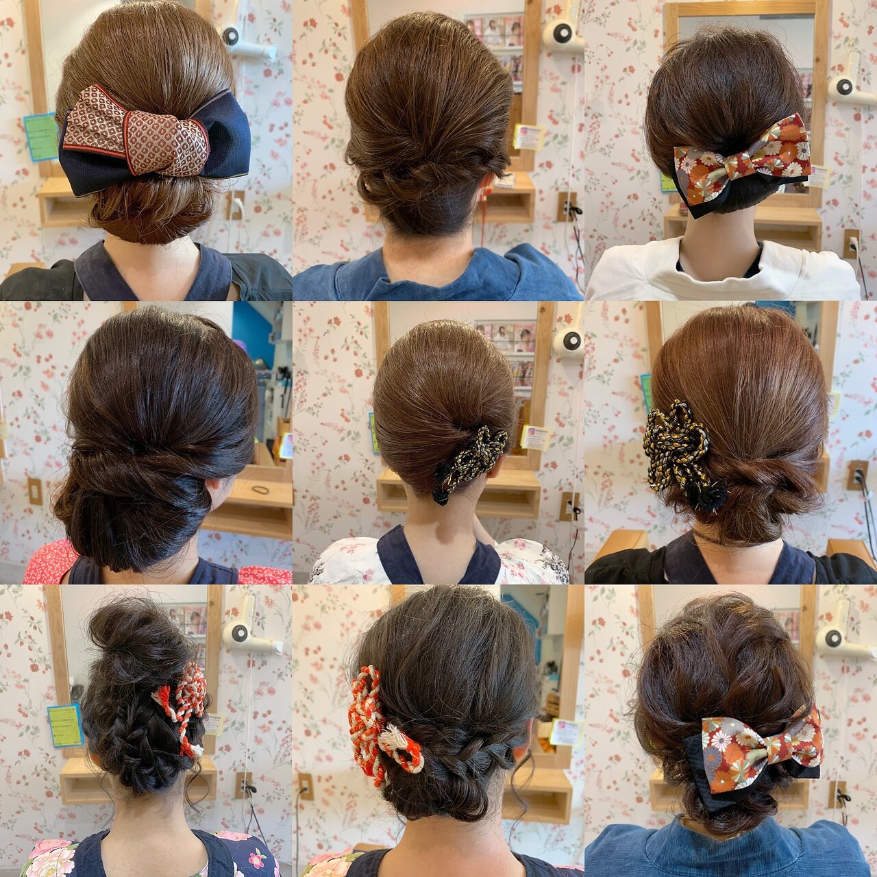 ヘアセットまとめ売り 浜松祭りヘアセット2：L032000671｜アトリエコパン(atelier copan)の