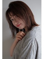 ヘアーアンドメイク シーク 八王子(HAIR&MAKE SeeK) 外ハネミディアム