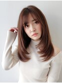 30歳 大人王道サラサラストレート