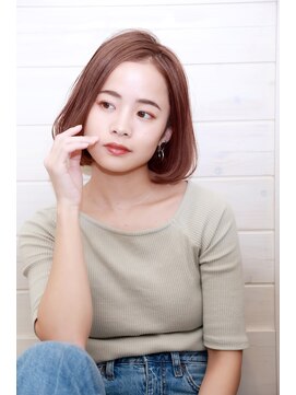 オーシャン(Ocean) [OCEAN Hair&Life藤原純] ワンレンワンカールボブ☆