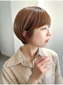 表参道sheta/中澤美緒 テラコッタ小顔に◎前下がりショートボブ