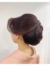 【6:00～Last】  和装ヘアセット￥2650～ ※時間によりお値段変わります