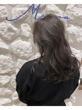 モアナ バイ ヘッドライト 沖縄豊見城店(Moana by HEADLIGHT) Moana【豊見城】#デジタルパーマ#レイヤー#アッシュ#大人可愛い