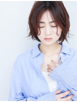 マッシュアンドマッシュアヴェダ ららぽーと福岡店(mash&mash AVEDA)&nbsp;20代30代40代大人可愛いウェーブボブ福岡博多