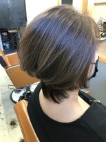 ユッカ エルア 武庫之荘南口(YUCCA elua)&nbsp;【elua by clap】大人可愛い20代30代40代外ショートボブ/襟足