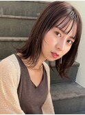 外ハネ×ナチュラルミディアム