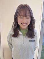 えぃじぇんぬヘア(Hair) lavender gray beige