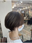 丸み大人ショート