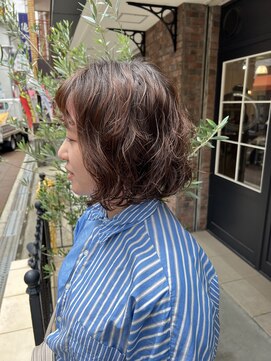 トータルビューティ ジェム バイ ヘアタイム(TOTAL BEAUTY gem by HAIR TIME) ボブパーマスタイル